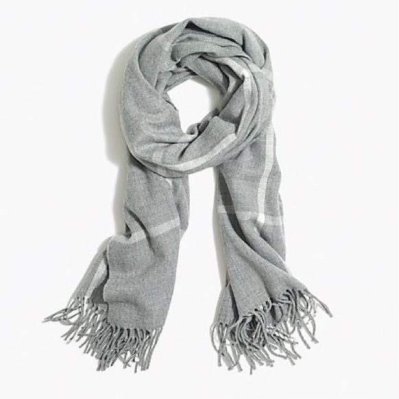 J. Crew Factory Accessories - J Crew factory classic plaid scarf
